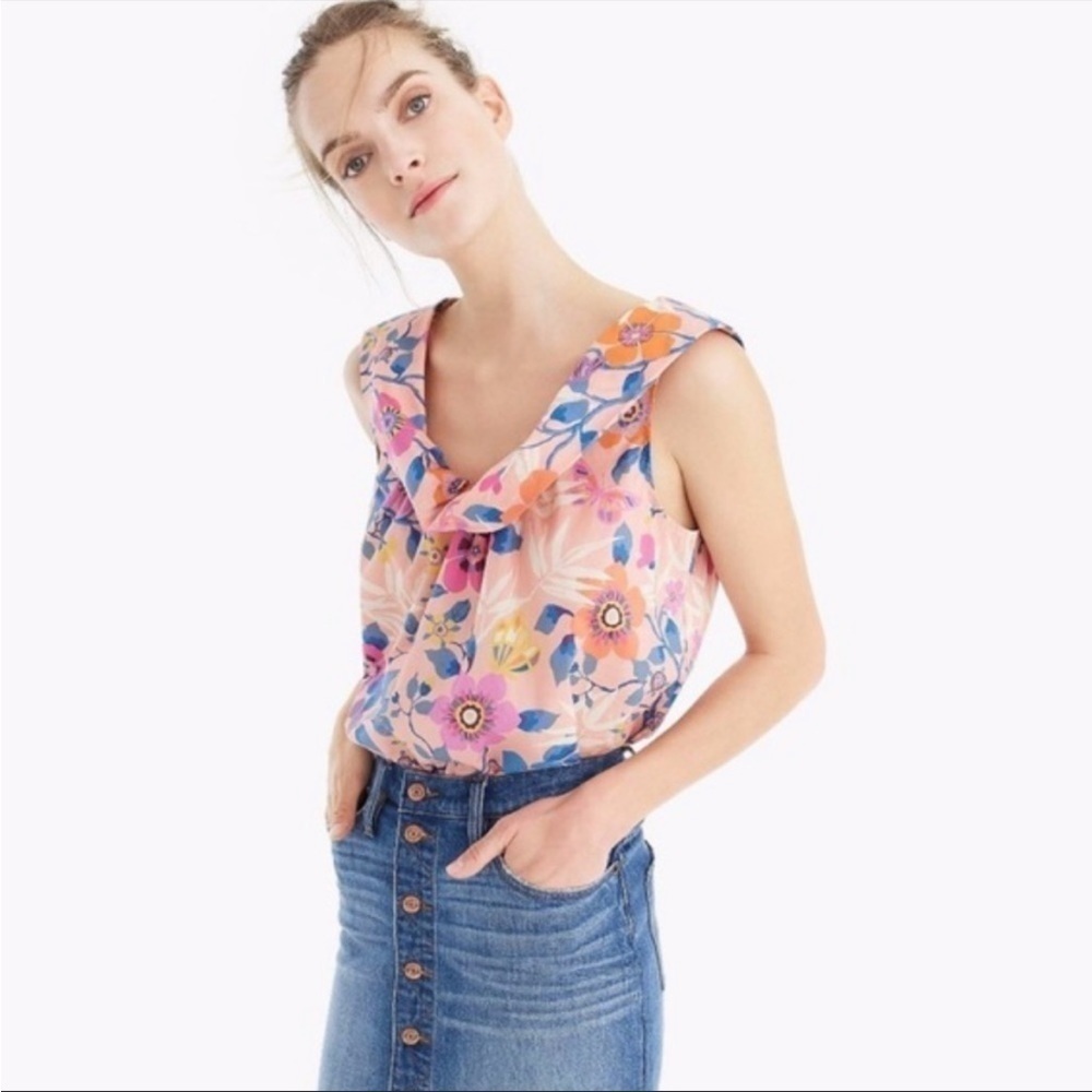 J. Crew Liberty Fabric‎ Top